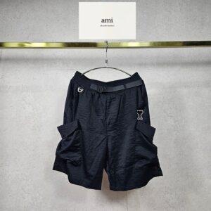 [아미] 벨크로 소프트 와이드 밴딩팬츠 - FABRIC(소재) : 폴리100 (냉감원단)