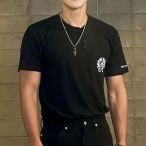 [크롬하츠] L 스파이크 커널 참 펜던트 네크리스 컬러 : 실버