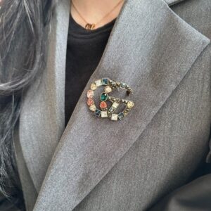 [구찌] 스톤 브로치