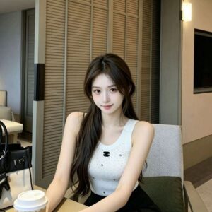 [샤넬] CL 33066 스타 스터드 슬리브리스 탑