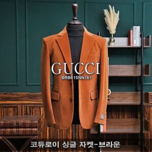 [구찌] 코듀로이 싱글 자켓 *