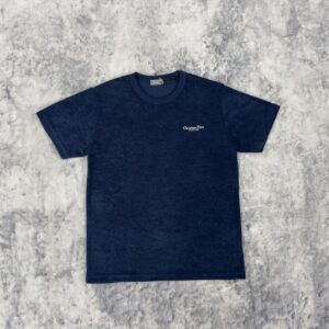 [디올] 26 쿠튀르 테리 코튼 반팔티셔츠 - 수입 Color 네이비블루 , 화이트 Size M , L 미세오차 -,+1~3cm 가장,가슴둘레,어깨,소매