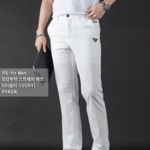 [프라다] "모던무브 스트레치 팬츠" 모델: 183cm/ 78kg 32 size" 착용