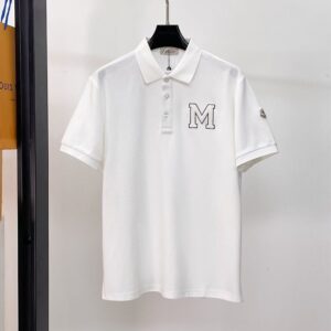 [몽클] MC M 650870 레터링 핸들 자수 로* 반팔
