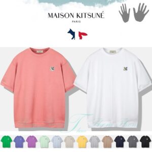 [메종키즈네] 양면 PK 오버핏 반팔 핑크 화이트 그린 블루 바이올렛 민트 스카이 연베이지 옐로우 멜란지 진베이지 네이비 차콜 블랙 면