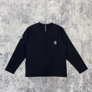 [크롬하츠] GRP 포켓 루닉 롱슬리브 - 수입 Color 블랙 Size XS , M , L 미세오차 -,+1~3cm 기장,가슴둘레,어깨,소매
