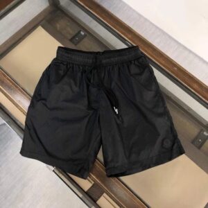 [몽클] 블랙 패치로* 하프팬츠 카키베이지 32 사이즈만