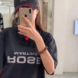 [마틴로즈] 리버스 로* 클래식 티셔츠 - 수입 Color 블랙 Size M , L , XL 미세오차 +,-1~3cm 가슴둘레,어깨,기장