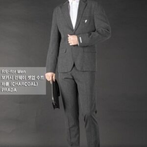[프라다] 보카시 런웨이 셋업 셋트 사이즈 자켓 (95-M) (100-L) (105-XL) (110-XXL) 바지 (30-M) (32-L) (34-XL) (36-XXL) 모델: 183cm/ 76kg 자켓 L 착용/ 바지 L 착용 자켓 바지