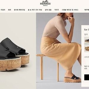 [에르메스] Eze 에제 30 샌들 사이즈