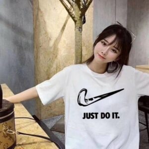 [나이키] 저스트플라이니스 반팔티 블랙 흰색