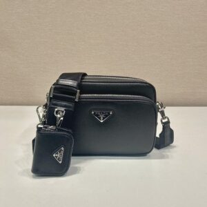 [프라다] 2VH170 사피아노 가죽 숄더백 쇼핑백 구성 가로 20cm 세로 13.5m 폭 7cm