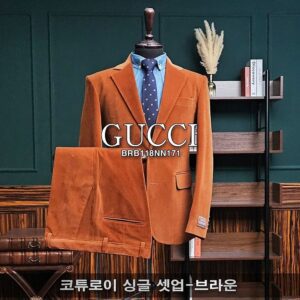 [구찌] 코듀로이 싱글 셋업 *