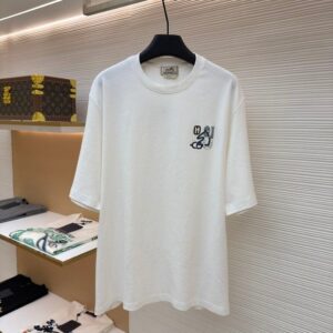 [에르메스] H 퍼즐 코튼 크루넥 티셔츠