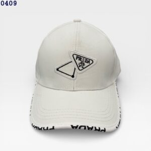[프라다] 더블 삼각로* 볼캡 모자