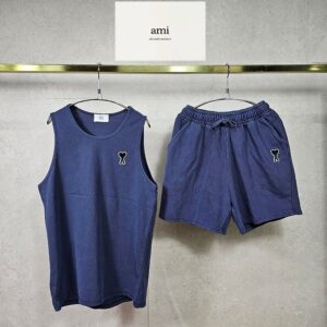 [아미] 피그먼트 박스 나시 &피그먼트 밴딩팬츠SET - FABRIC(소재) : 피그먼트