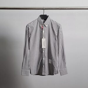 [톰브라운] 히든삼선 체크 셔츠 상세사이즈