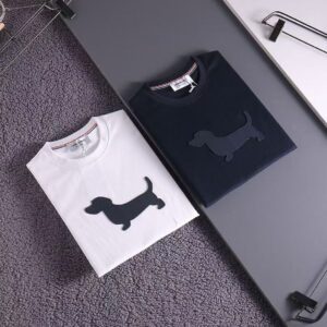 [톰브라운] 도그패치 자수로* 코튼실크 라운드 Color 화이트. 네이비 Size 95. 100. 105. 110. 115
