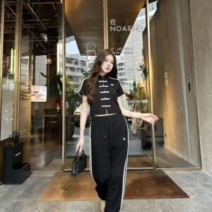 [아디다스] 상하이 중티다스 차이나 반팔세트 사이즈프리