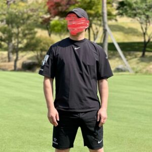 [나이키] 골프 숏슬리브 크루넥 & 쇼츠 팬츠 세트 ⭕