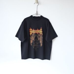 [발렌시아가] 26 사크레쾨르 오버 티셔츠 - 수입 Color 블랙 Size M , L 미세오차 +,-1~3cm 가슴둘레,어깨,기장