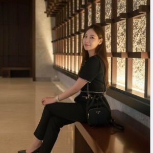 [프라다] 포코노 버킷백 (복조리백) 구성 : 더스트/ 브*드박스