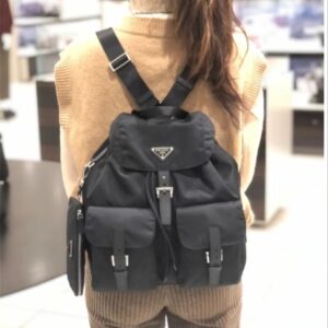 [프라다] 미니엄 리나일론 파우치 백팩 °