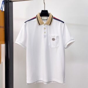 [구찌] GC M 650833 인터로킹 G 자수 로* 웹 배색 반팔