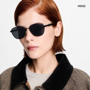 [루이비통] LV 블랙 메탈 프레임 선글라스