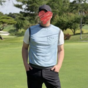 [어메이징크리] 어어서킷 테크메쉬 슬리브리스 티셔츠