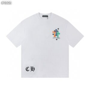 [크롬하츠] 플라워 아카이브 반팔 티셔츠 color: 화이트