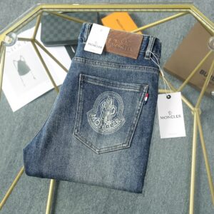 [몽클] 오뚜기로* 스판 데님진 color 중청 Size 34. 36