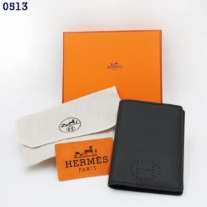 [에르메스] H로* 토고가죽 여권지갑 (블랙) - 4color : 블랙, 오렌지, 카멜, 에토프