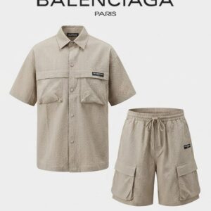 [발렌시아가] 오버핏 쿨링 카라 PK N.B &밴딩 절개 팬츠 SET - FABRIC(소재) : 드라이핏 쿨론(냉감원단)