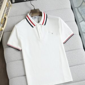 [톰브라운] 넥포인트 돌핀자수로* 코튼카라티 Color 화이트. 네이비 Size 네이비 95. 100. 105. 110. 화이트 105. 110. 115
